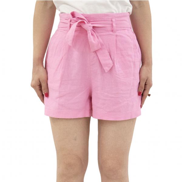 Shorts leggero con cinta tinta unita Only